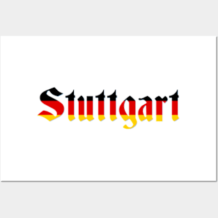 Most Beautiful Town of Stuttgart Posters and Art